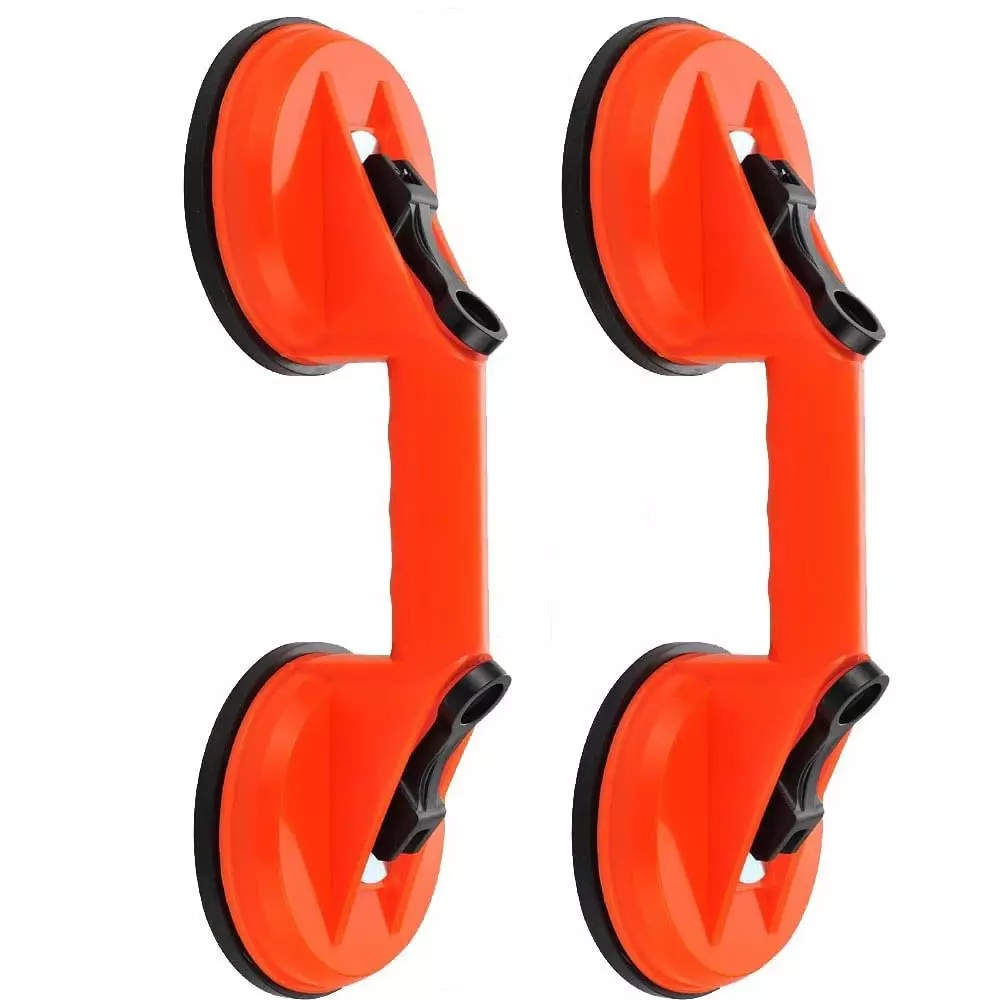 DY TOOLS Two Head Sucker Glass Lifter Lightweight 10x20x5 cm HEPA Filter (Pack of 2)