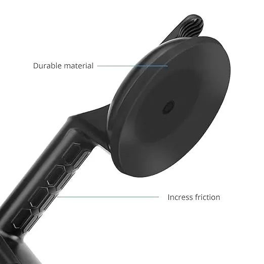 ATOZTOOLS Suction Cup Dent Remover Black Color Alloy Steel Body for Dent Pulling, Glass Lifting (Pack of 2)