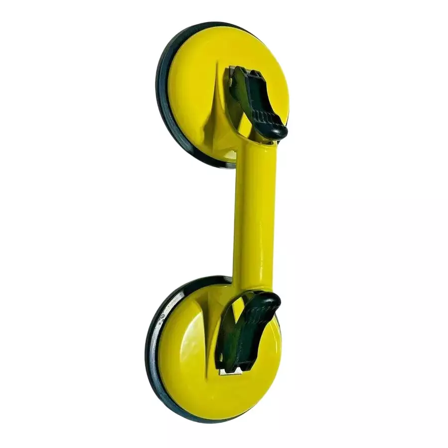 ATOZTOOLS Suction Cup Dent Remover Yellow Color Aluminium Body for Dent Pulling, Glass Lifting