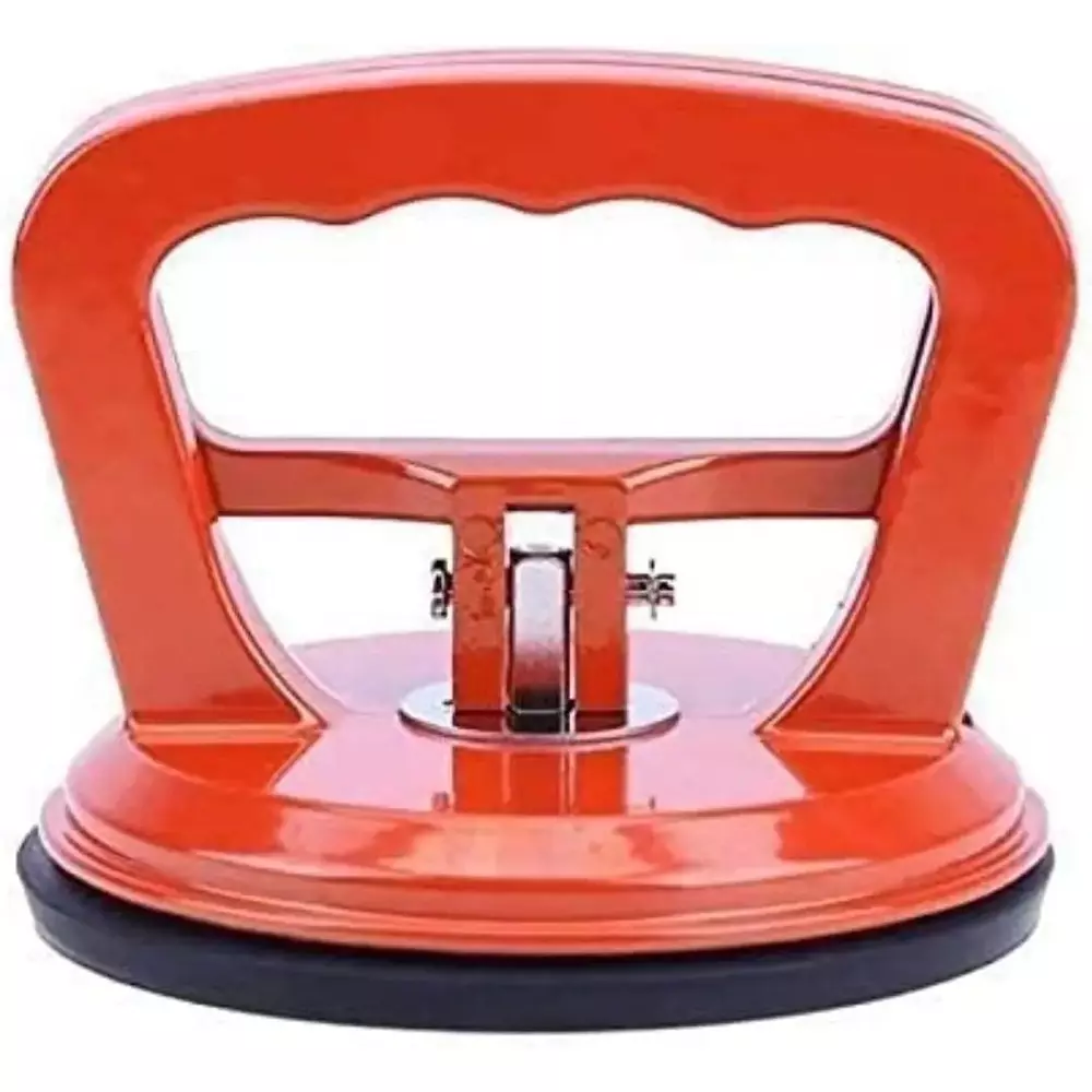 NIKTION Single Cup Wall Tile Leveling Lifter 17 cm 100 Level Accuracy Metal PP Red