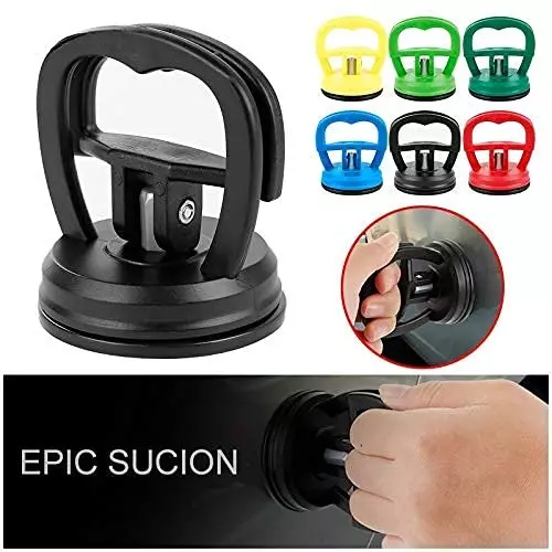ATOZSHOP11 Car Dent Repair Suction Cup Kit Assorted Heavy-Duty Rubber with Plastic Handle (Set of 4 Pcs)