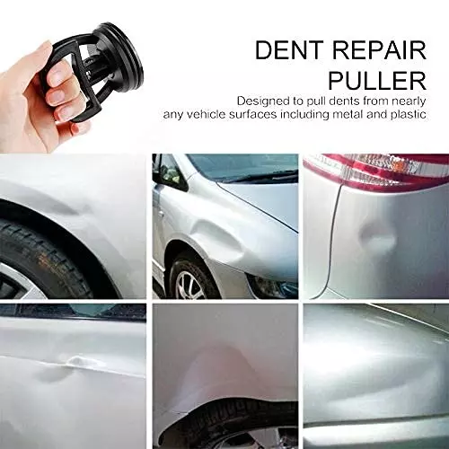 ATOZSHOP11 Car Dent Repair Suction Cup Kit Assorted Heavy-Duty Rubber with Plastic Handle (Set of 4 Pcs)