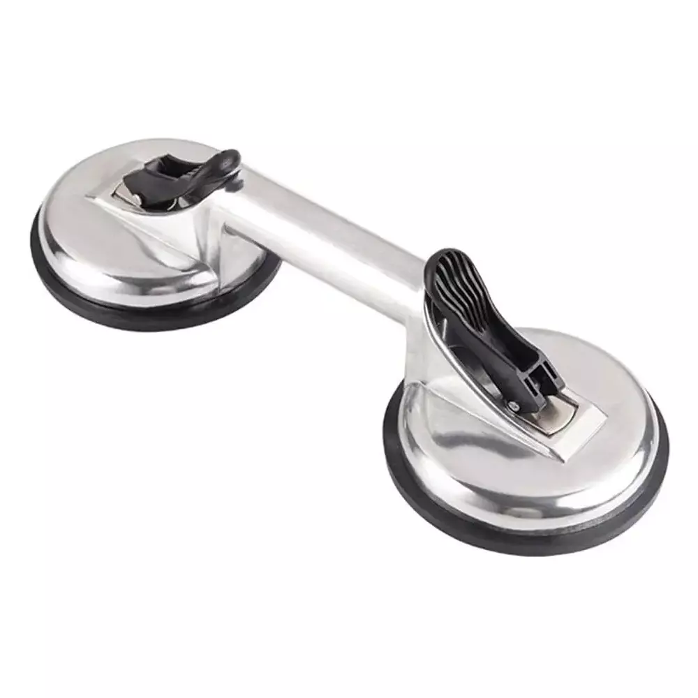 Godavari Double Cups Dent Remover 32 cm Aluminium 110 Kg Lifting Capacity Slive for for Car Glass Pad Lever Tool (Pack of 2)