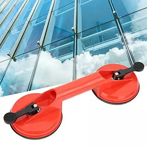 Godavari Vacuum Suction Cup Glass Lifter 32 cm Red (Pack of 2)