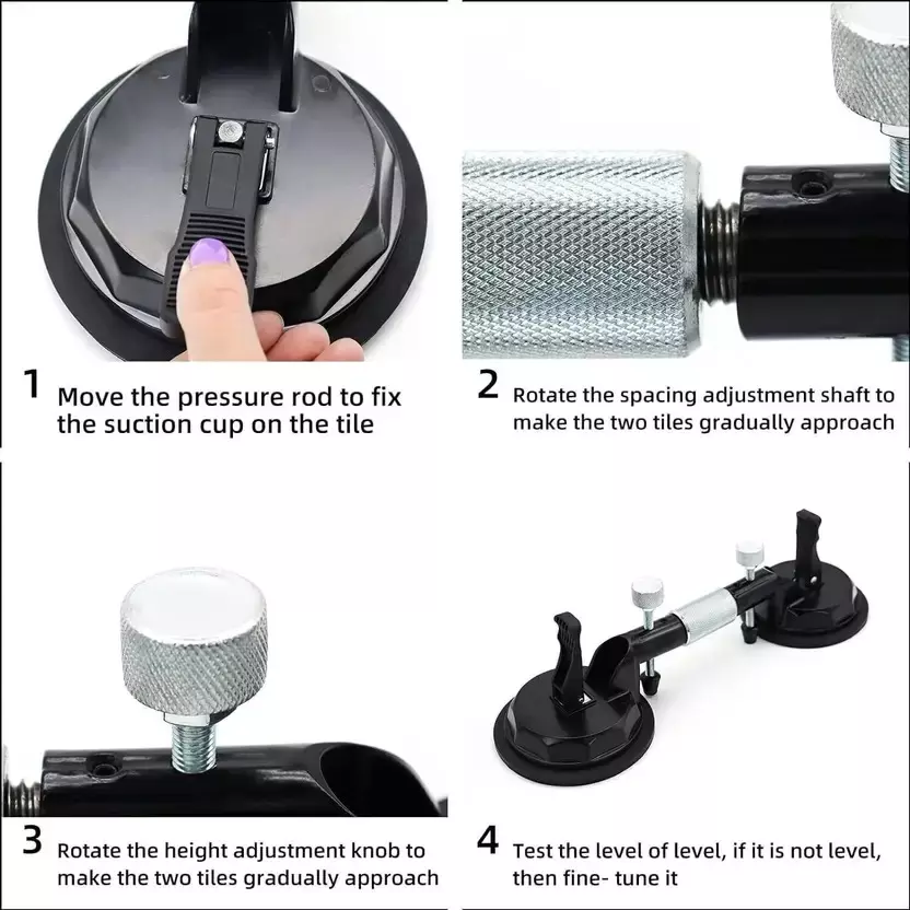 ARUDIP 43 cm Adjustable Suction Cup Seam Setter