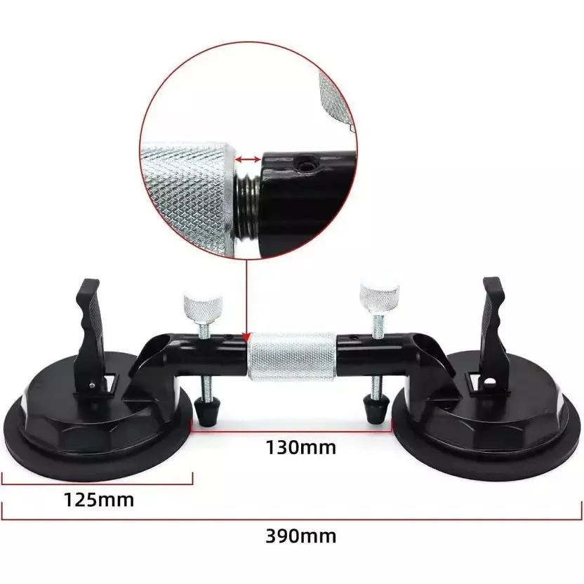 ARUDIP 43 cm Adjustable Suction Cup Seam Setter
