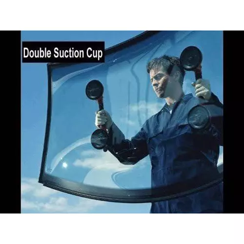 HBD SALES Heavy Duty and Work Suction Cup Double Claw Aluminium 30 cm Red & Black 100 Kg Capacity