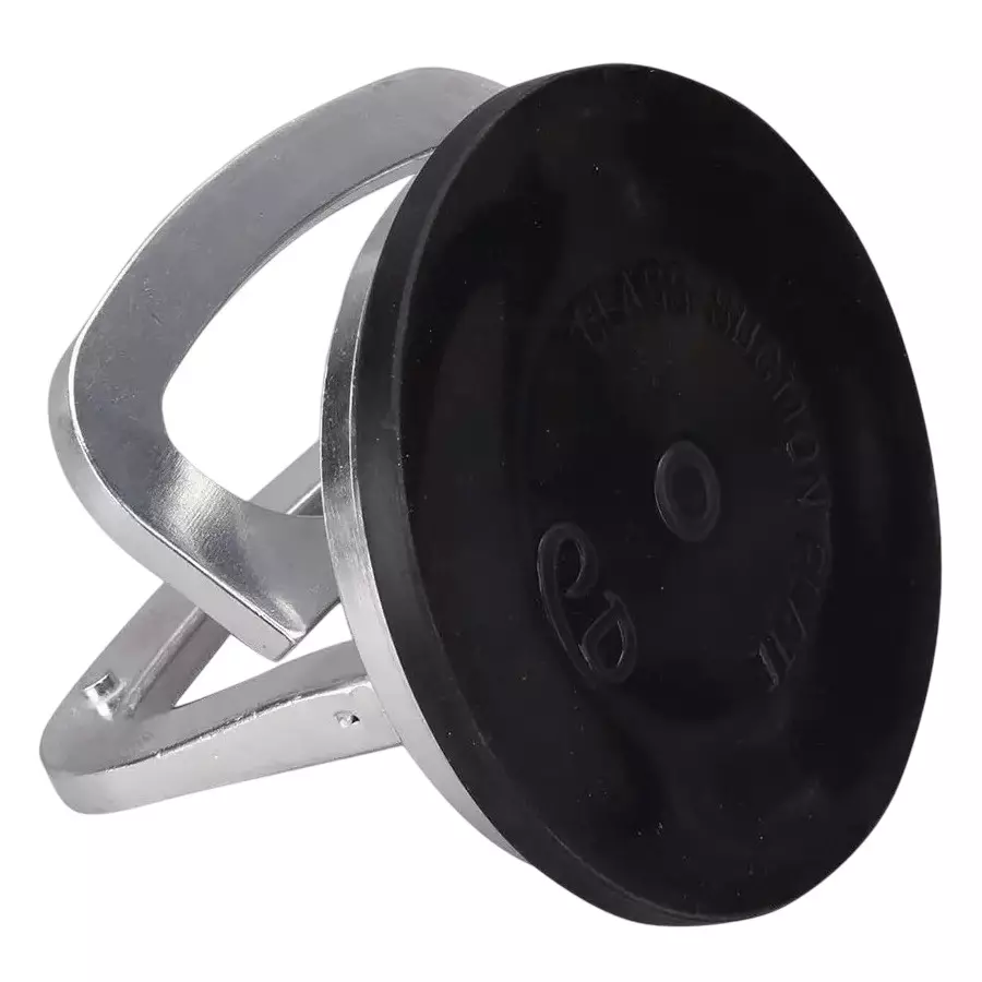 GENERIC Glass Suction Cup Silver 20 cm Length Aluminium Hand Grip for Home & Professional Use,