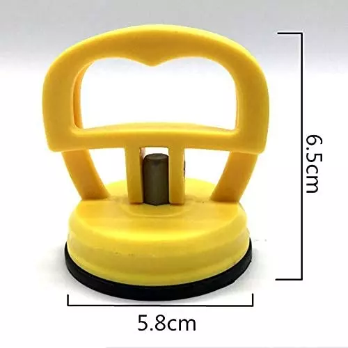 ATOZSHOP11 Single Suction Cup Glass Lifter ABS & Rubber Assorted with 60 mm (2.2 inch) Cup Dia. (Set of 5 Pcs)