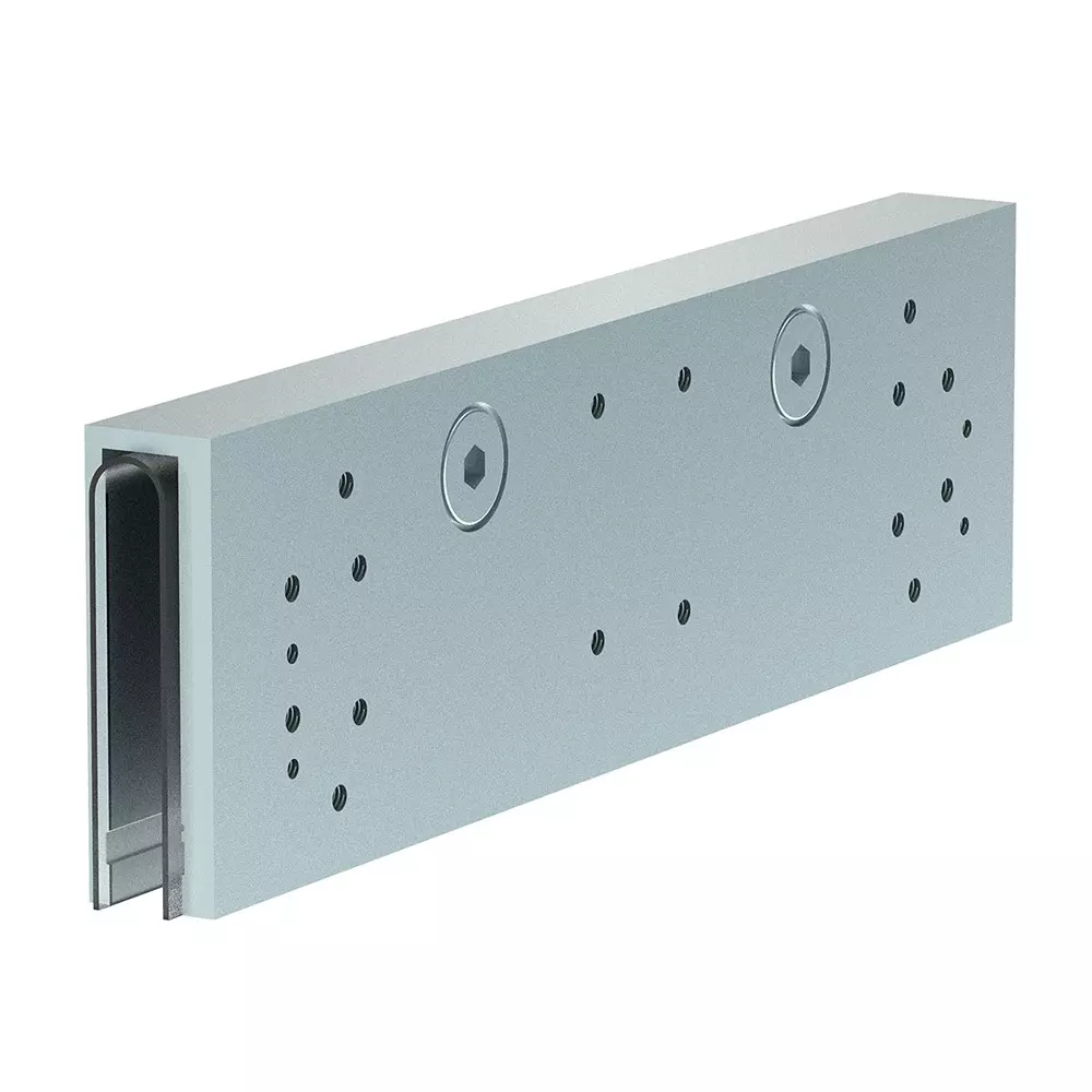 AIDO XL-C 3034 Silver Finish Saddle Plate Door Accessory
