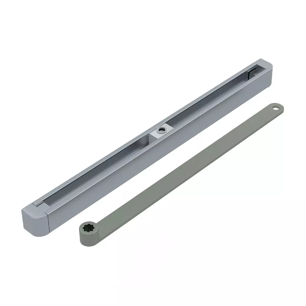 AIDO XL-C 3023 Silver Finish Slide Channel Door Accessory