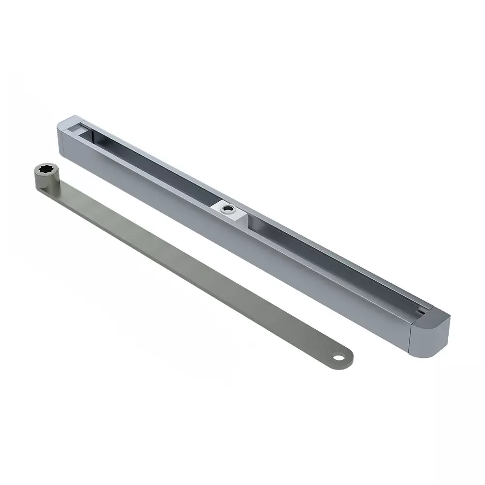 AIDO XL-C 3023 Silver Finish Slide Channel Door Accessory