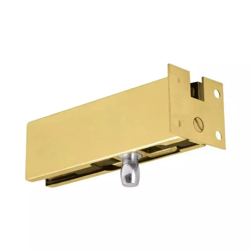 OZONE Wall Mounted Over Panel Patch with Pivot Aluminium Alloy Base SS304 Cover Gold M-PVD Finish, OPF-4 STD GOLD M-PVD