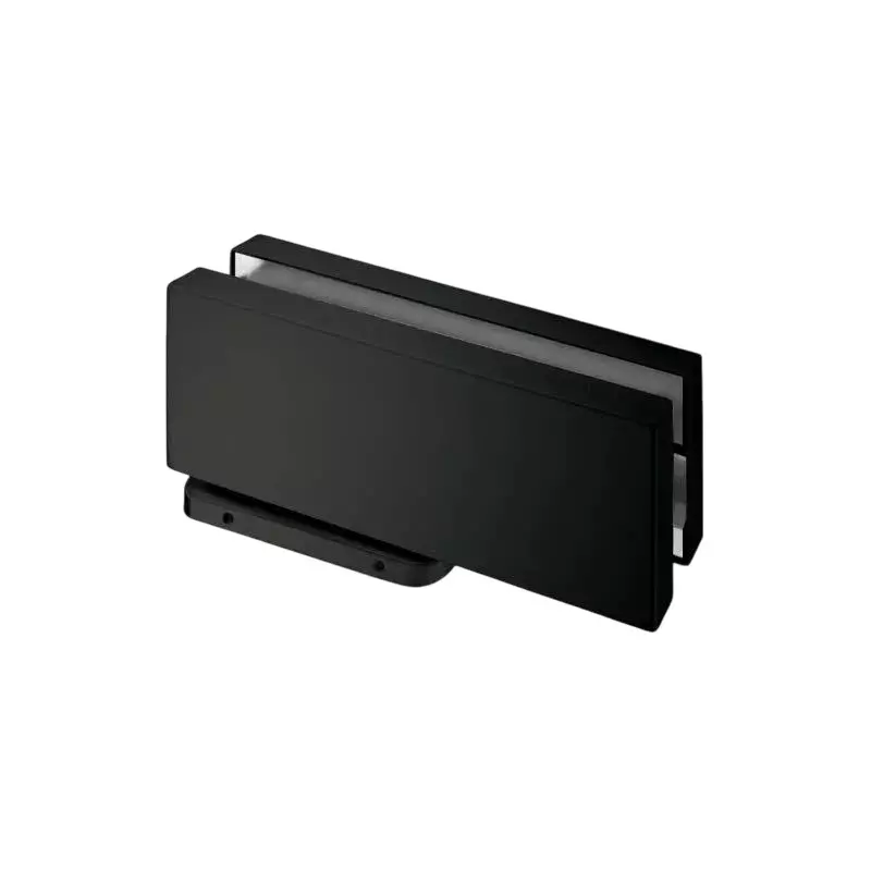 OZONE Self-Closing Patch Fittings Up to 100 Kg Weight Capacity Black Matt Finish, OCFH-105 STD BM-picture-16