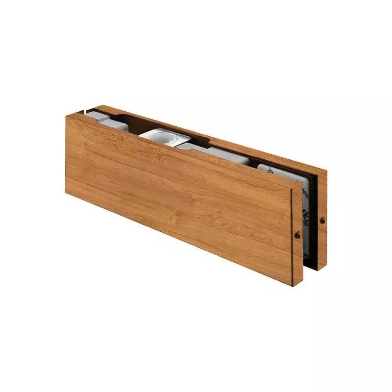 OZONE Top Patch Aluminium Alloy Base High Grade SS 304 Cover Wooden Finish, OPF-2-PLUS STD WD