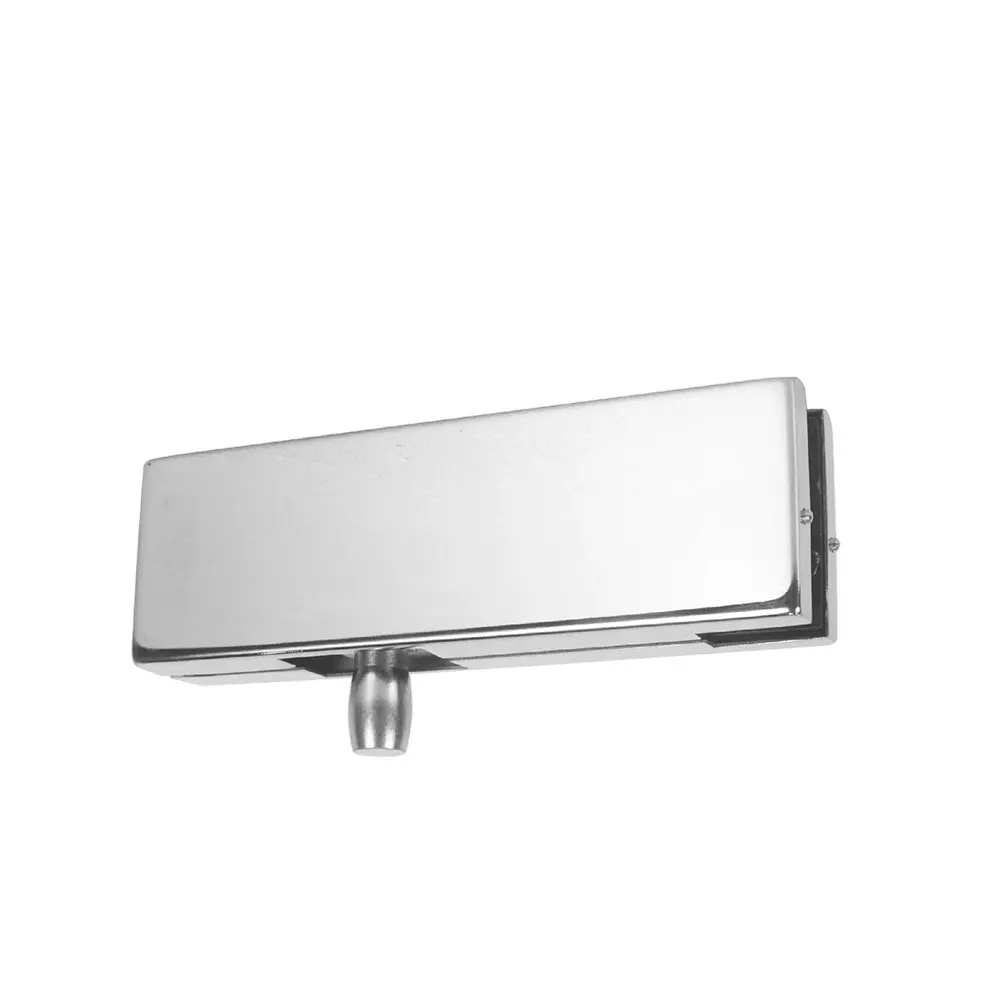 Hettich Overpanel Patch HGF 300 Stainless Steel Finish 304 Satin Finish 8-12 mm Glass Thickness, 9228267