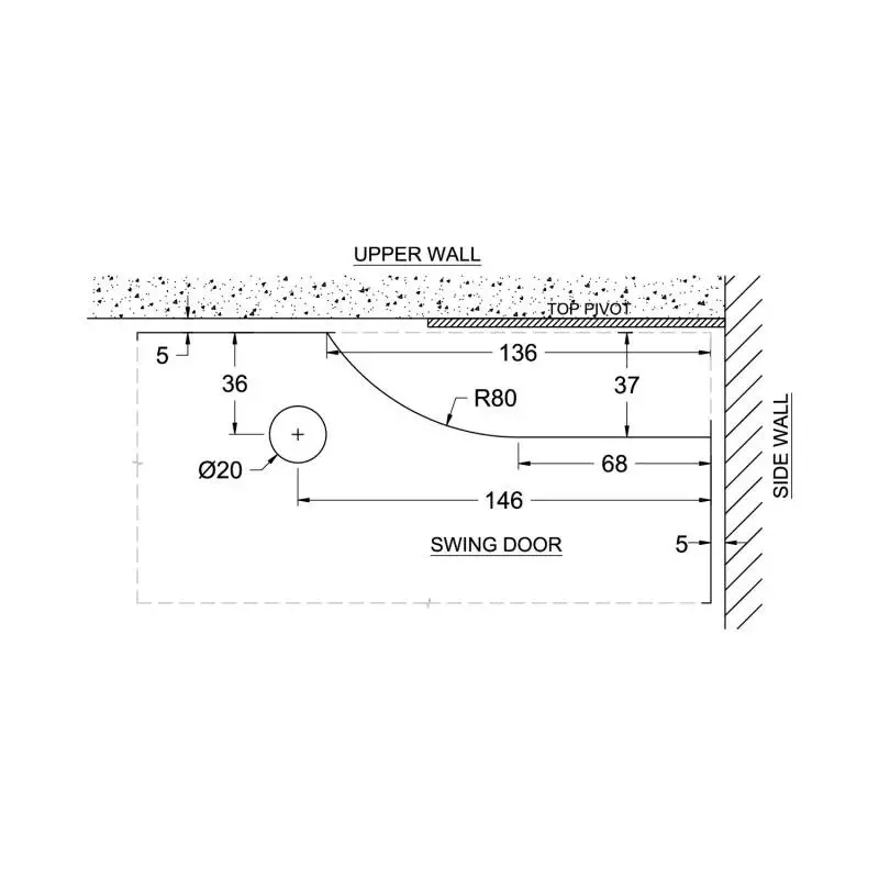 OZONE Top Patch Aluminium Alloy Base High Grade SS 304 Cover Tan Brass Finish, OPF-2 STD TAN BRASS