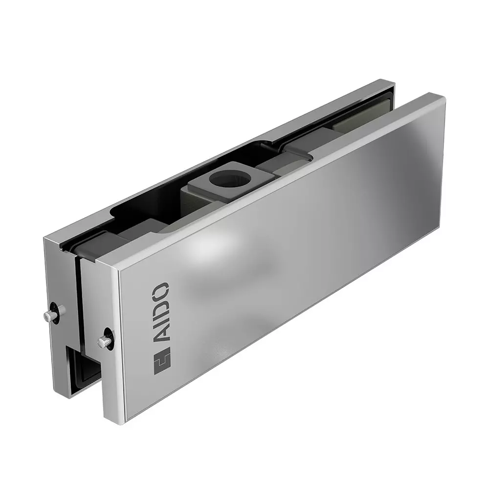 AIDO XL-C 4012 Polished Chrome Finish Top Patch Glass Door Accessory