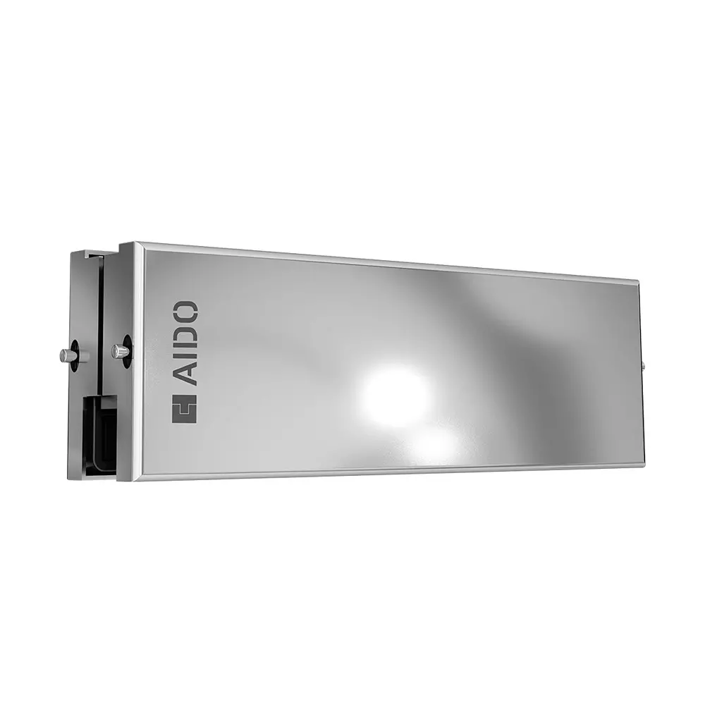 AIDO XL-C 4012 Polished Chrome Finish Top Patch Glass Door Accessory