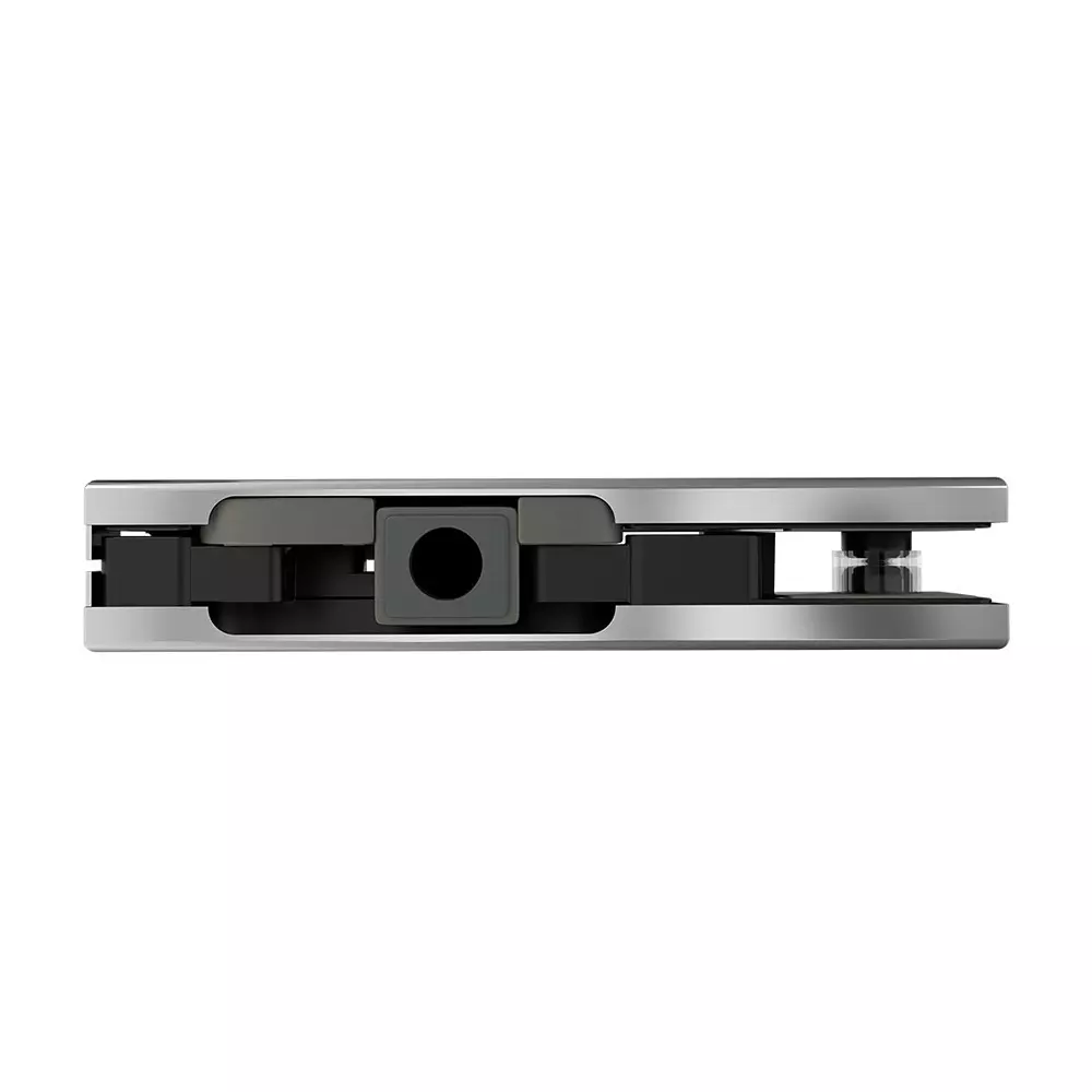 AIDO XL-C 4012 Polished Chrome Finish Top Patch Glass Door Accessory