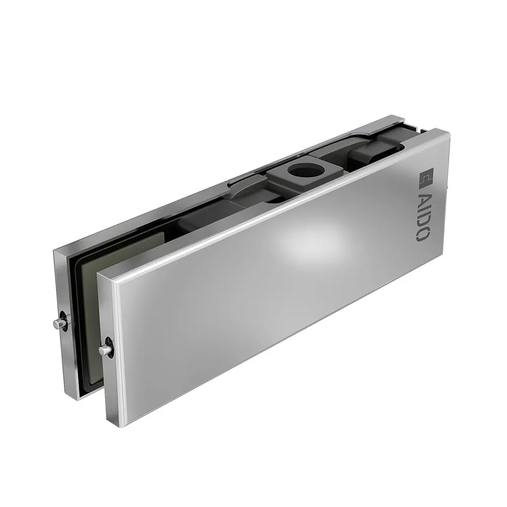 AIDO XL-C 4012 Polished Chrome Finish Top Patch Glass Door Accessory
