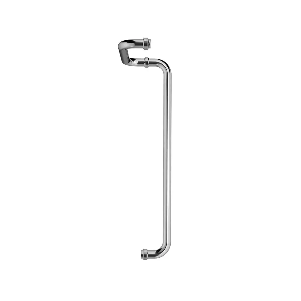 Aido XL-C 8033A Polished Chrome Towel Rod with small Handle (457x152x19 mm)