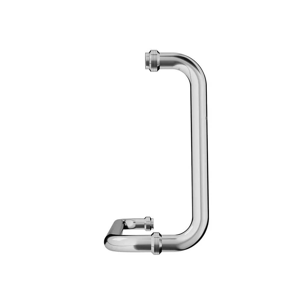 Aido XL-C 8033A Polished Chrome Towel Rod with small Handle (457x152x19 mm)