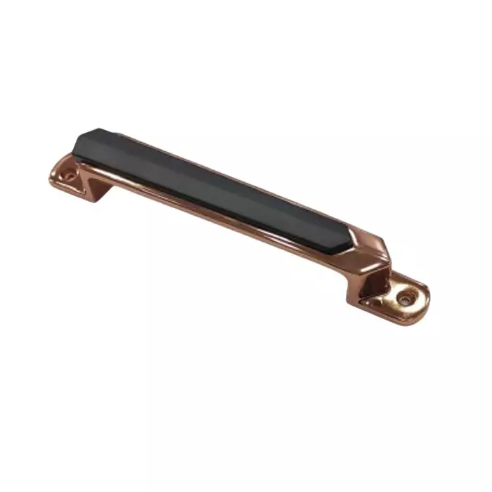 PRADO Front Screw Handle 203 mm (8 inch) Size for Door & Compartments, 07 BLACK ROSEGOLD