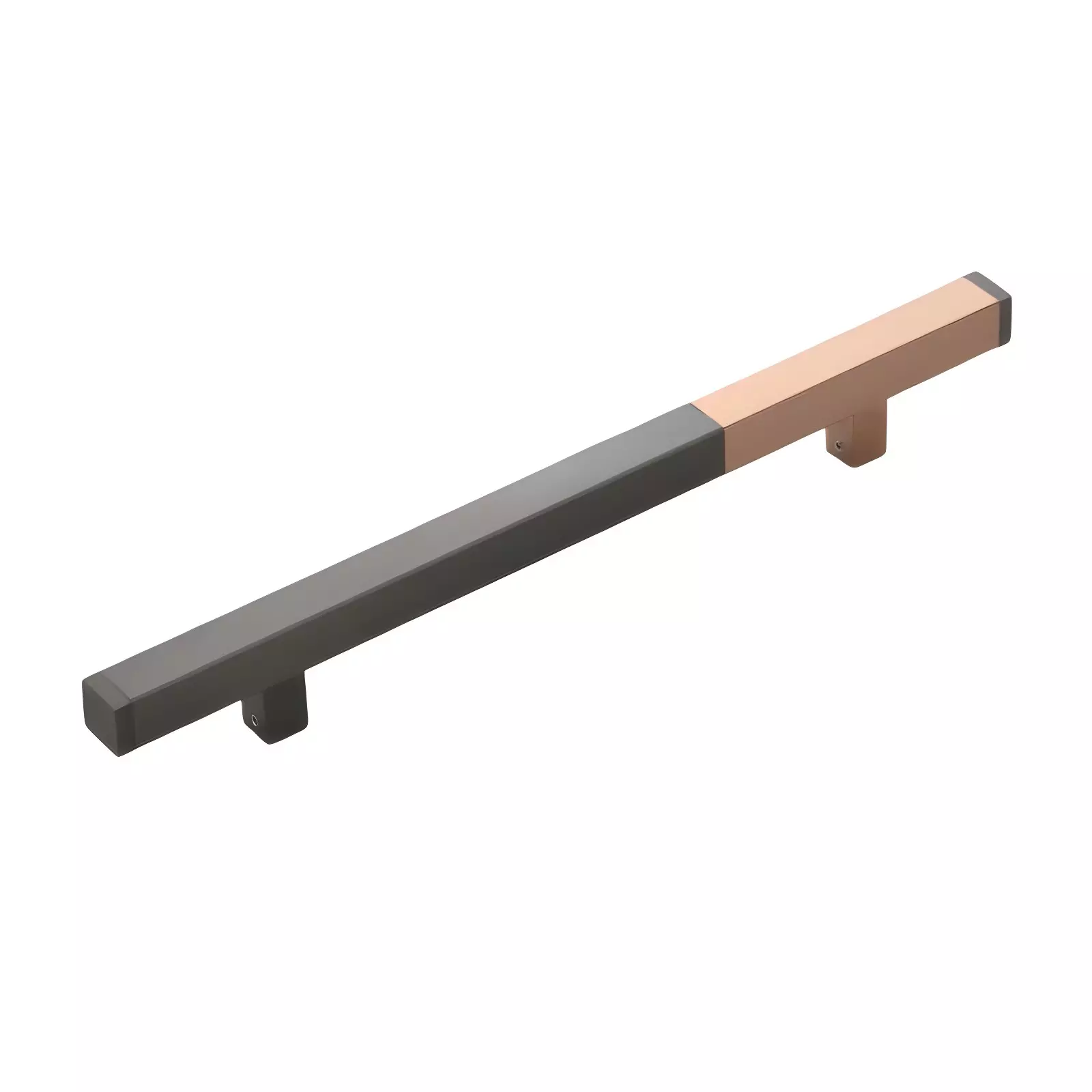 Altitude Main Door Pull Handle Size 900 mm in Metal Body PVD R.Gold/Gray Finish for Residential & Commercial Space, 3066
