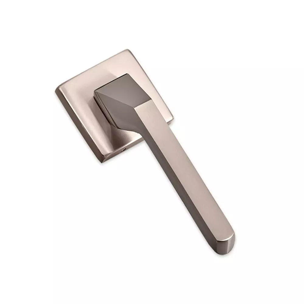 Link Vivid Rose Door Handle Both Side Key Stainless Steel Finish