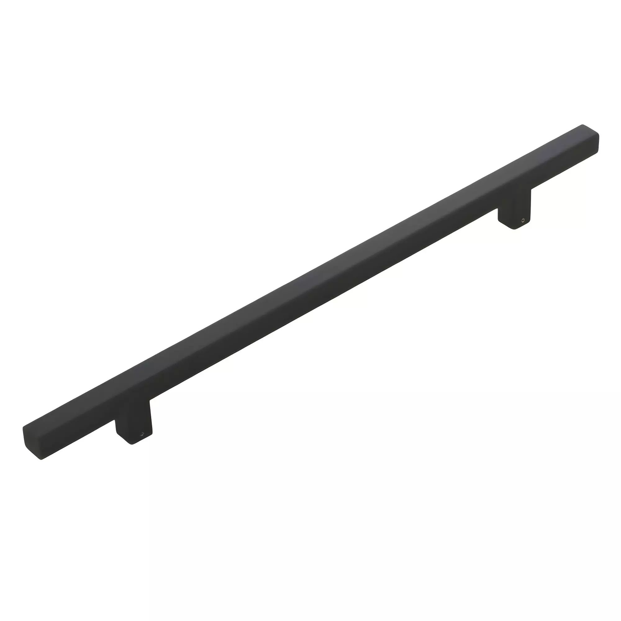 Altitude Main Door Pull Handle Size 600 mm in Metal Body Black Finish for Residential & Commercial Space, A-48