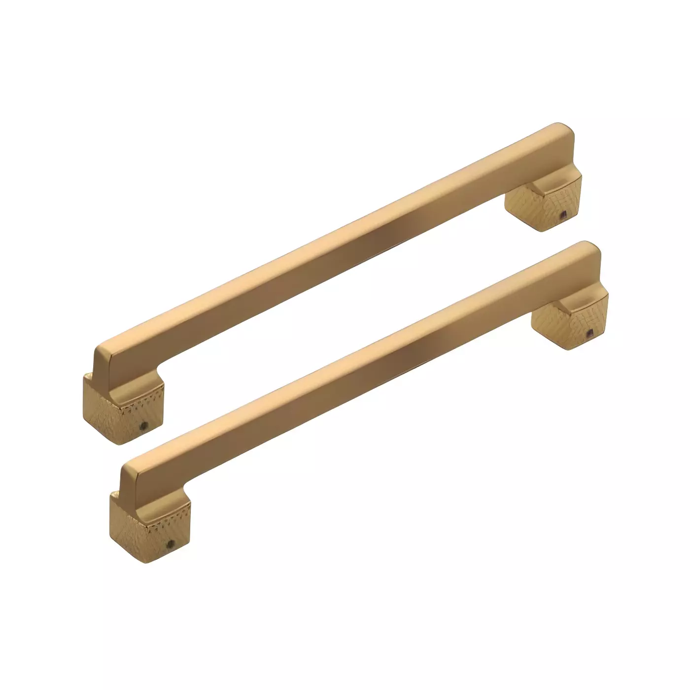Altitude Main Door Pull Handle Walton Series Size 450 mm in Metal Body PVD Gold/Matt Finish for Residential & Commercial Space (Set of 2)