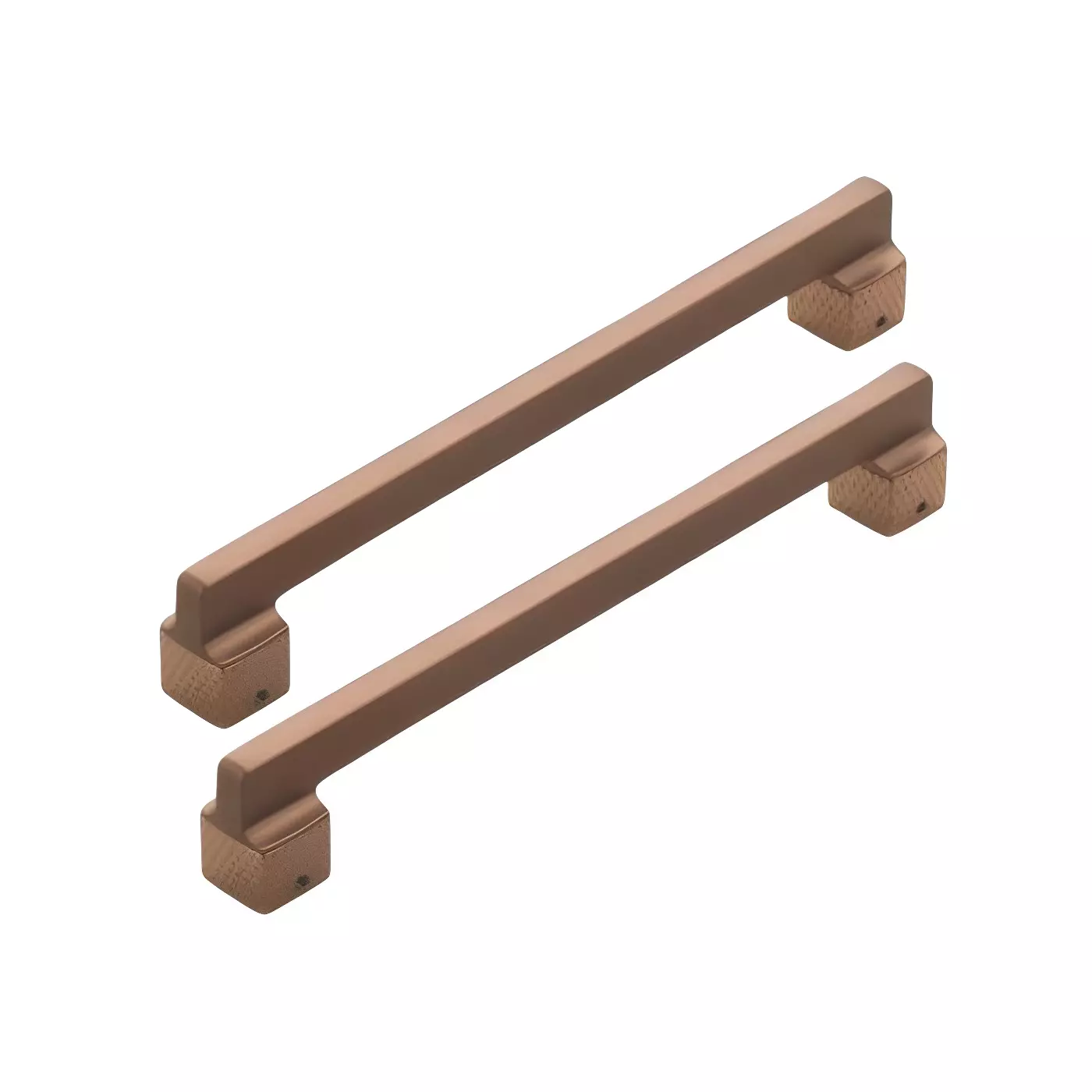 Altitude Main Door Pull Handle Walton Series Size 450 mm in Metal Body PVD RG/Matt Finish for Residential & Commercial Space (Set of 2)