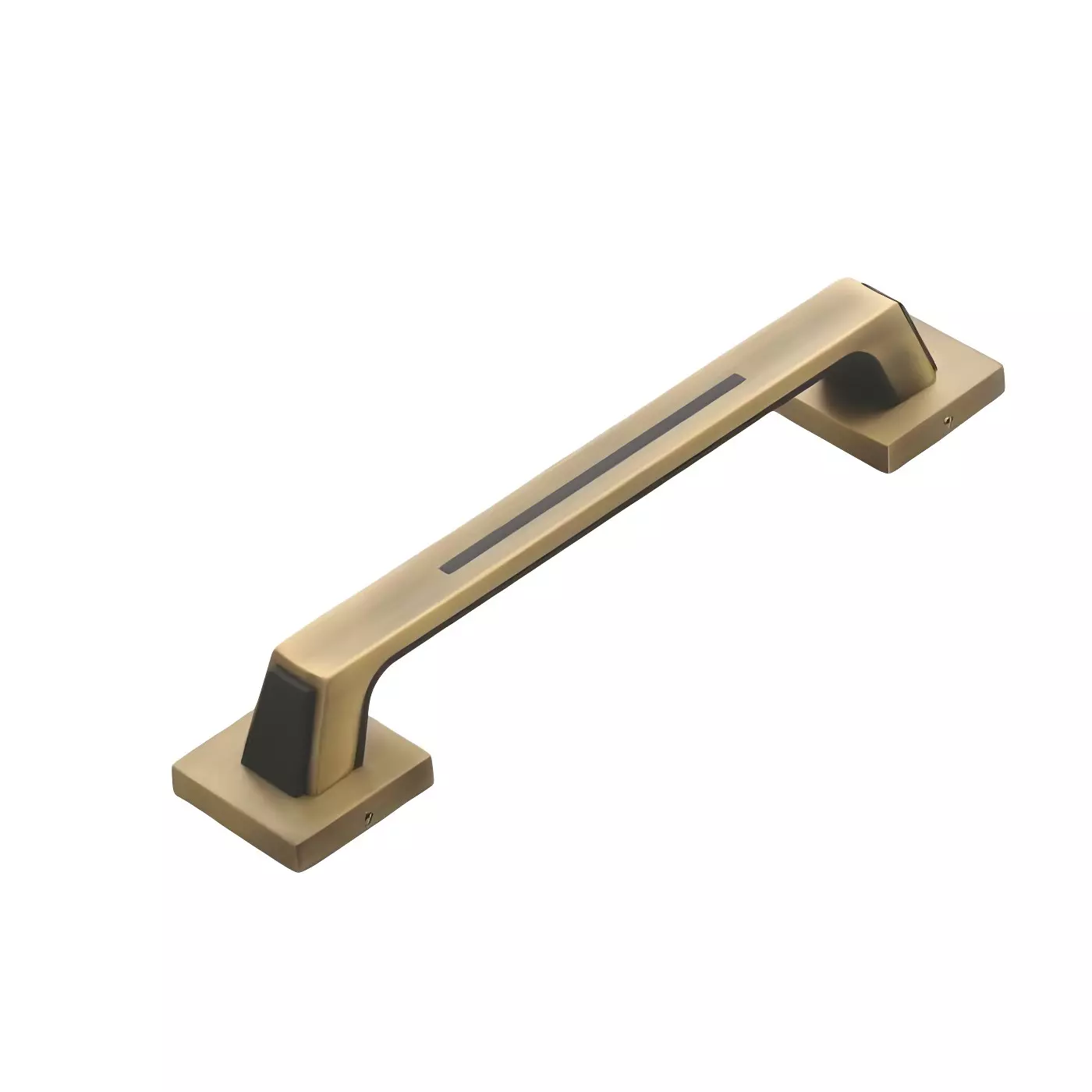 Altitude Conceal Door Pull Handle Cello Series Size 200 mm in Metal Body AB/Black Finish for Residential & Commercial Space