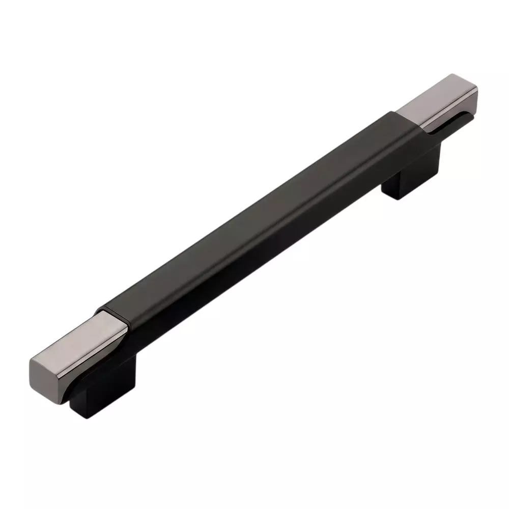 Paras BETA Main Door Handle 600 mm Hole to Hole Distance Aluminium Material Black Matt + Black Finish, PE-322