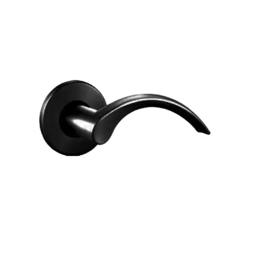 DORMA Solid Lever Handle With Ultra Slim Rose And Escutcheons Apogee Designer Matt Finish, 9126115
