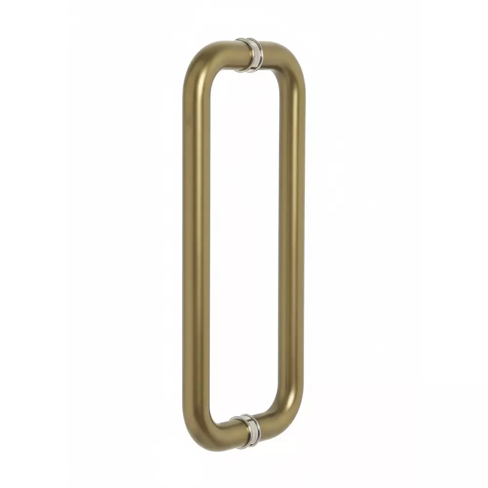 AIDO XL-C D-Type Pull Handle Gold PVD Finish 22 mm Dia 322 mm Length, XL-C 3070