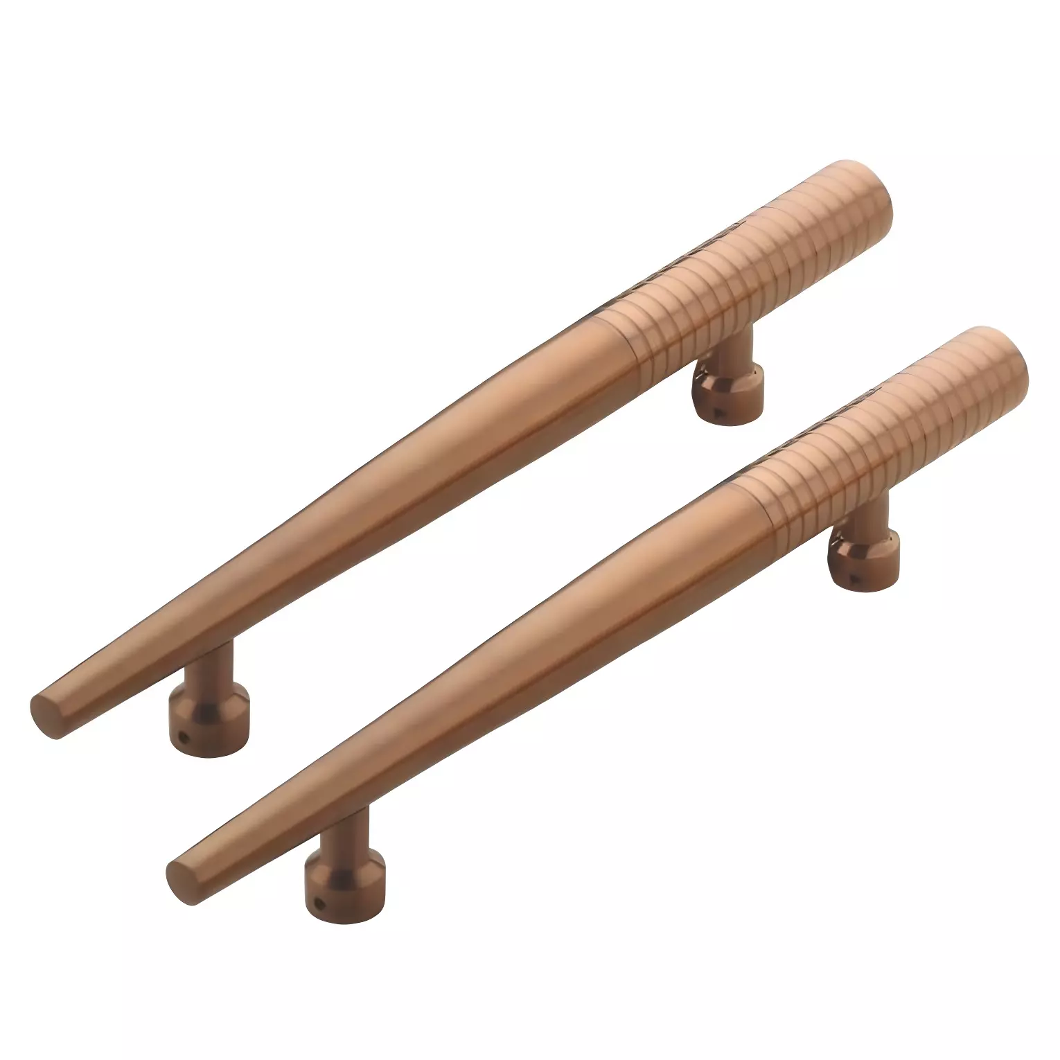 Altitude Main Door Pull Handle Submarine Series Size 600 mm in SS 304 Body PVD R.Gold Finish for Residential & Commercial Space (Set of 2)