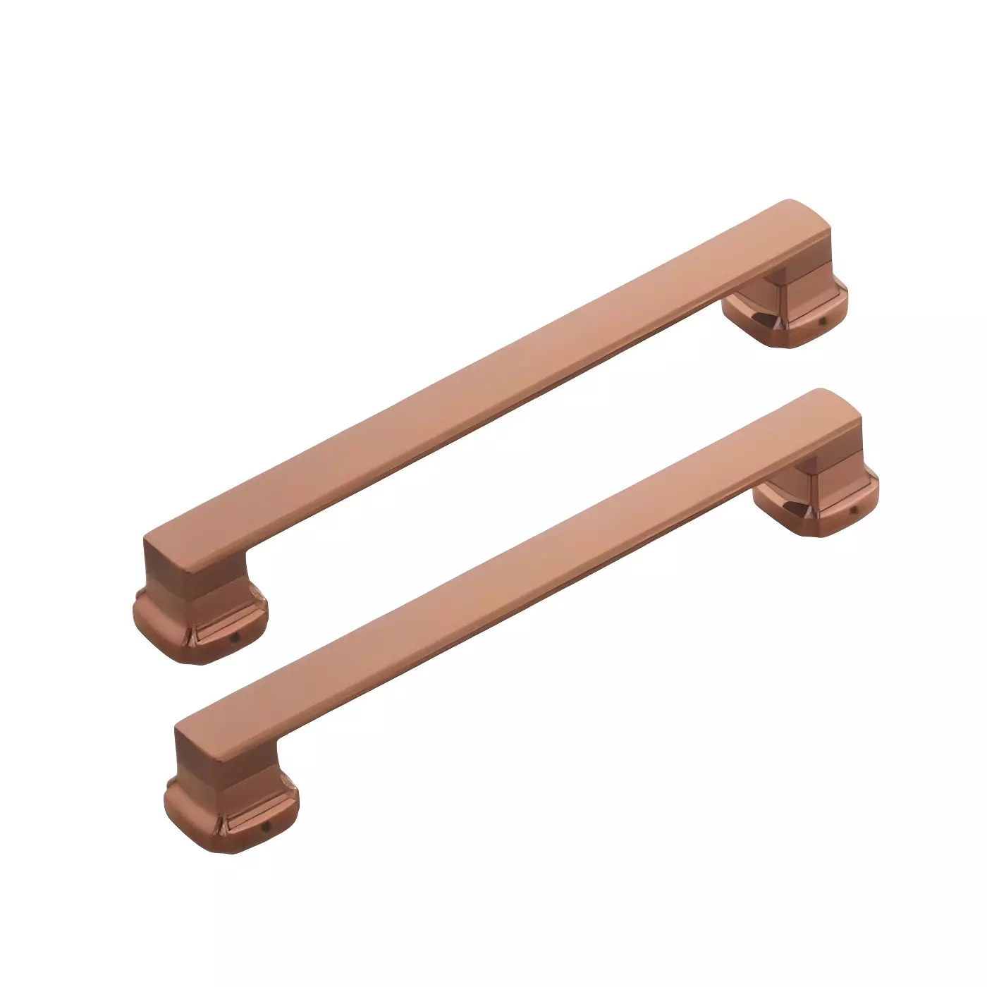 Altitude Main Door Pull Handle Toss Series Size 300 mm in Metal Body M.RG/PVD RG Finish for Residential & Commercial Space (Set of 2)
