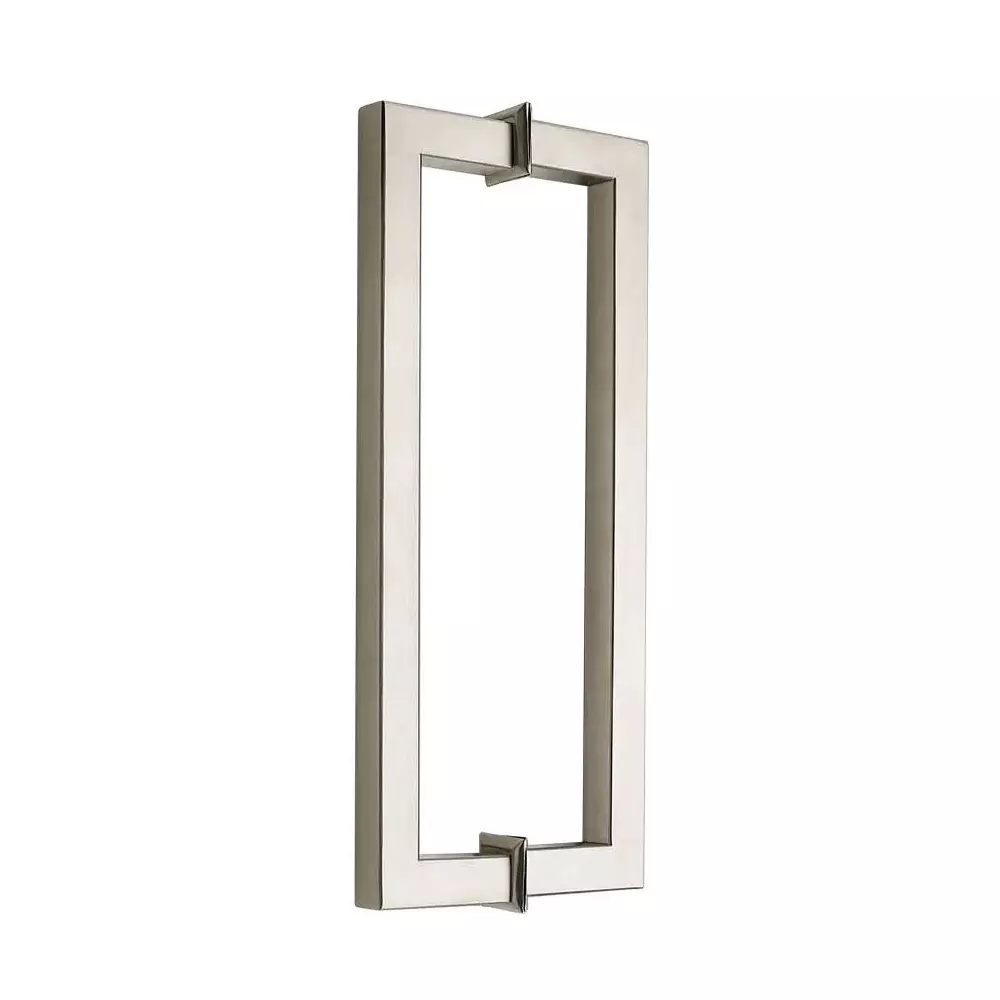 Quba Door Pull Handle 400 mm SSM Finish, Q 1006 (Set of 2)