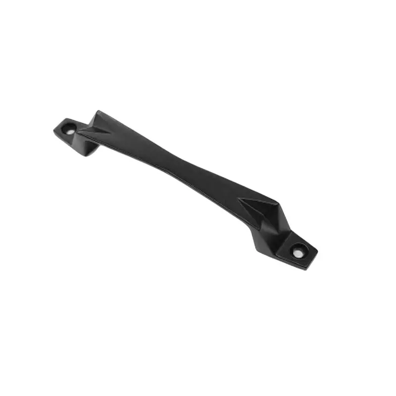 PRADO Front Screw Handle 128 mm Size for Door & Compartments, 626 BLACK