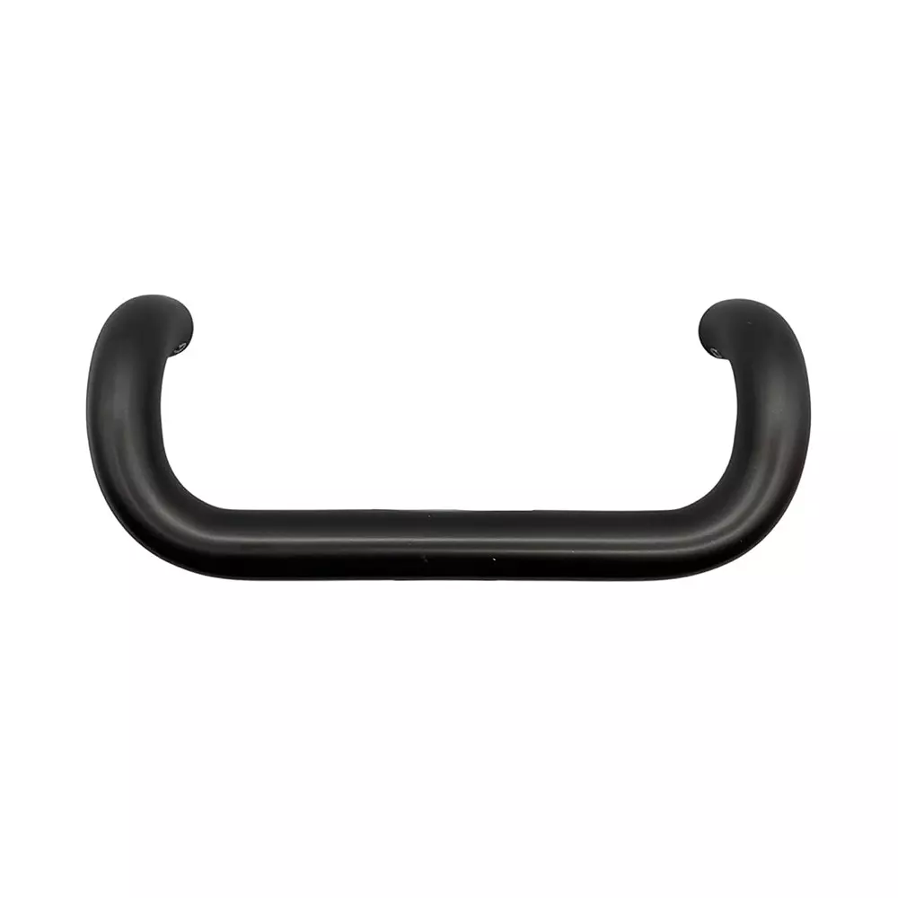 AIDO XL-C Offset Pull Handle D-Type Matt Black Finish 25 mm Dia SS 304, XL-C 3060