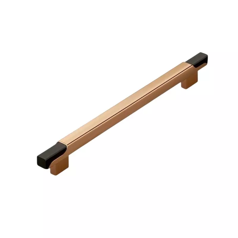 Paras ALPHA Main Door Handle 300 mm Hole to Hole Distance Aluminium Material PVD Rose Gold Finish, PE-320