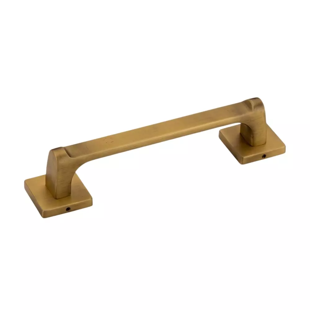 Paras D CUT Main Door Handle 200 mm (8 inch) Hole to Hole Distance Zinc Material Antique Brass (A/B) Finish, PE-467