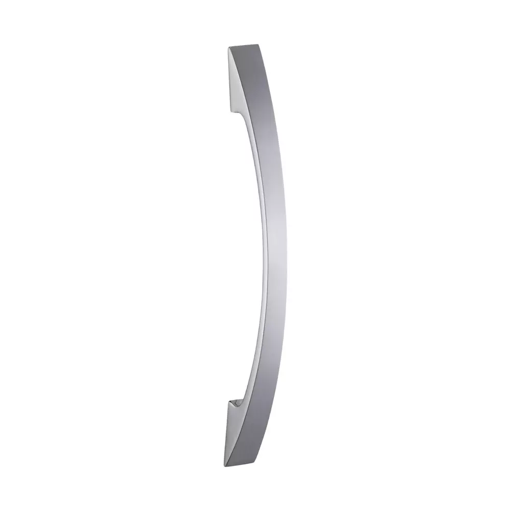 Dorset Curve Glass Door Handle 200.4 mm SS Finish Type, CUR 08 PWD SC (Pair of 1)