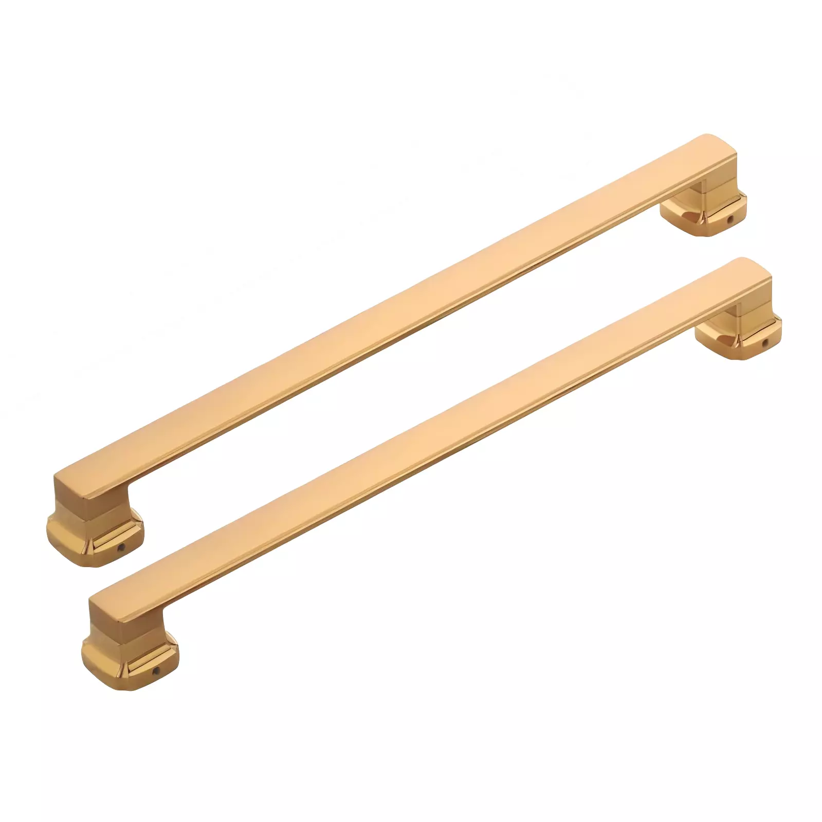 Altitude Main Door Pull Handle Toss Series Size 450 mm in Metal Body M.Gold/PVD Gold Finish for Residential & Commercial Space (Set of 2)