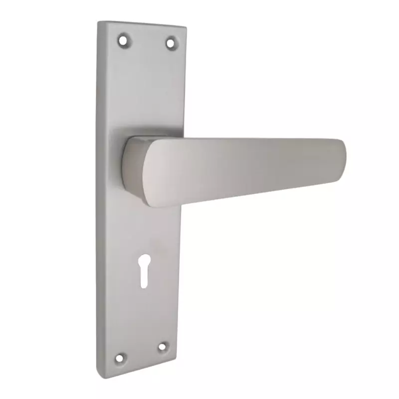 Harrison Door Handle 200 mm Plate Size SS/CP Finish for Aluminium & Wooden Door, B-777