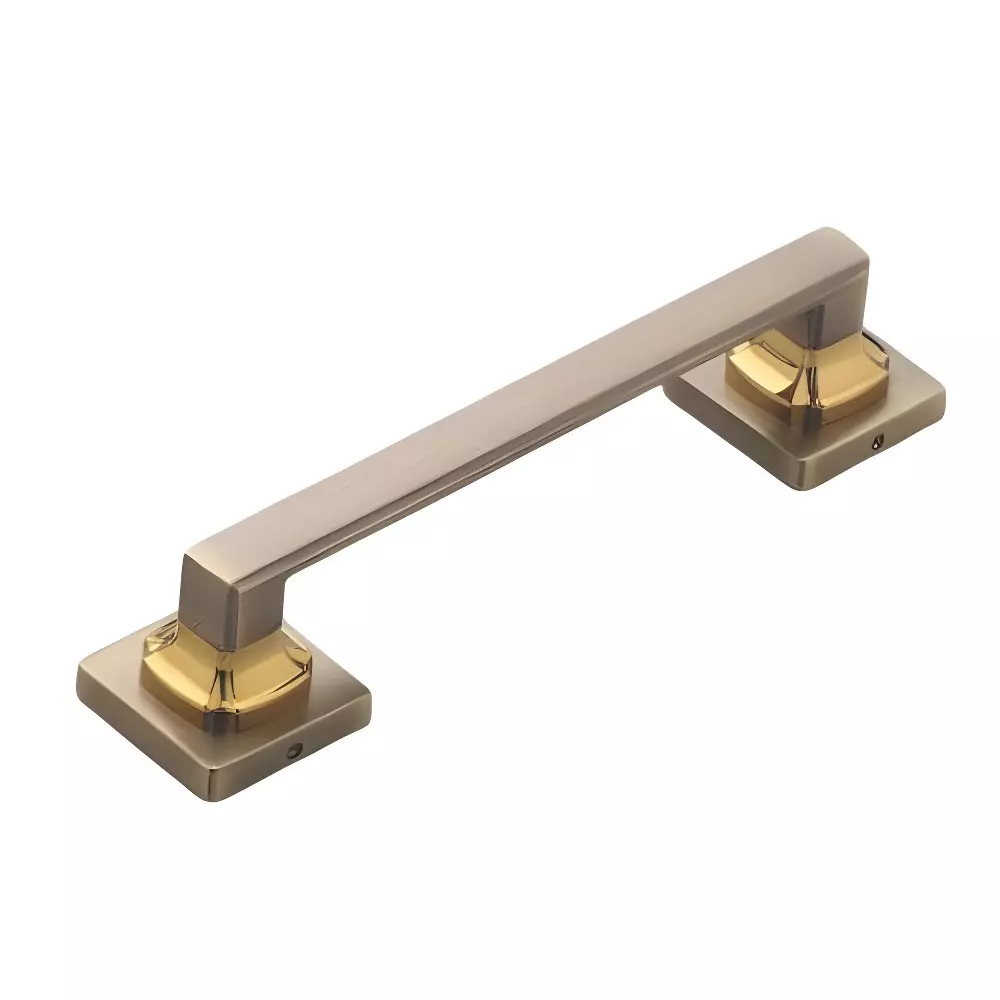 Altitude Conceal Door Pull Handle Toss Series Size 12 inch (304.8 mm) in Metal Body AB/PVD Gold Finish for Residential & Commercial Space