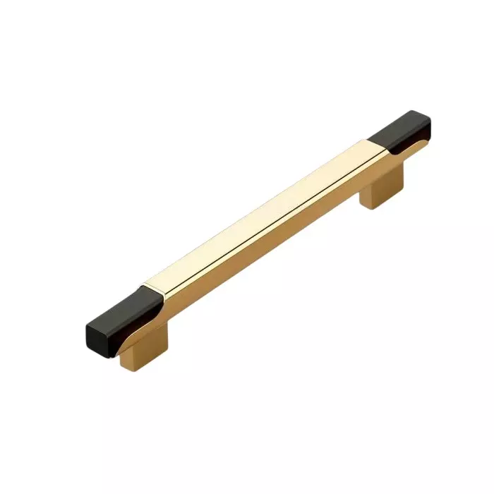Paras ALPHA Aluminium Main Door Handle PVD Gold Finish PE-320 (Hole to Hole Distance: 200 - 300 mm)