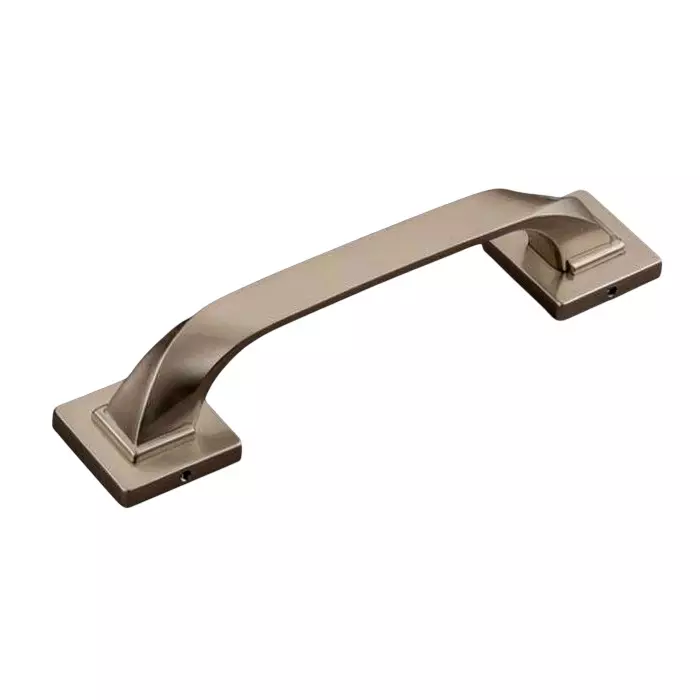 Paras TWIST Main Door Handle 200 mm (8 inch) Hole to Hole Distance Zinc Material Silver Satin Finish, PE-468